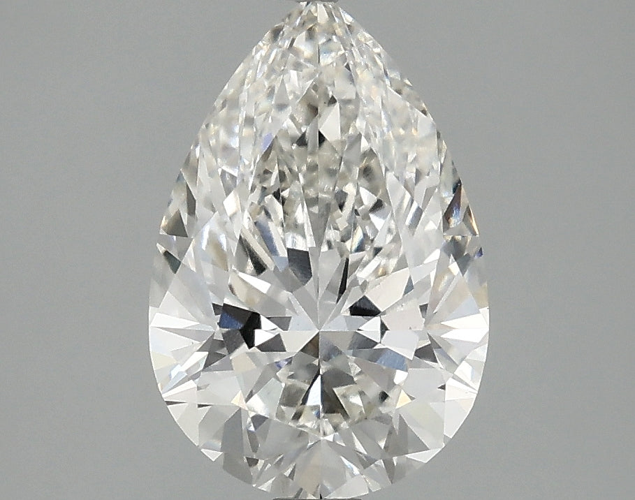 OROLEV Lab Grown Diamond Pear 2.06 Carats - Certification No.798602880
