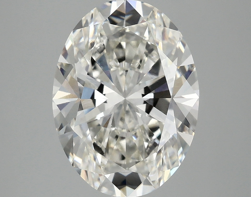OROLEV Lab Grown Diamond Oval 4.02 Carats - Certification No.788652355