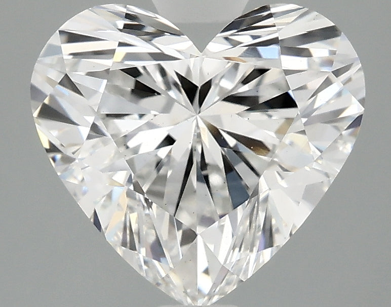 OROLEV Lab Grown Diamond Heart 2.58 Carats - Certification No.719570026