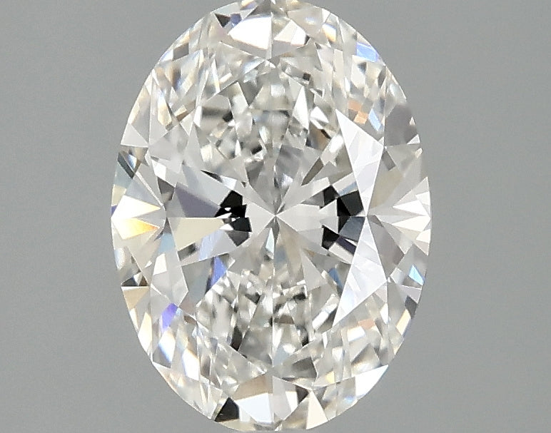 OROLEV Lab Grown Diamond Oval 1.58 Carats - Certification No.763614264
