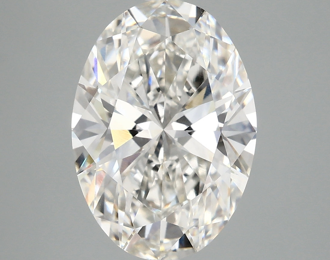 OROLEV Lab Grown Diamond Oval 4.05 Carats - Certification No.784664583