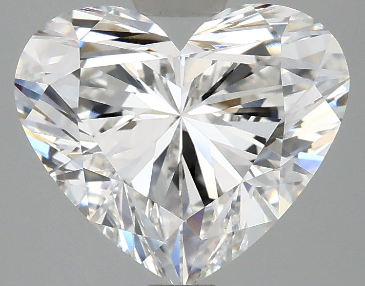 OROLEV Lab Grown Diamond Heart 3.1 Carats - Certification No.709524037