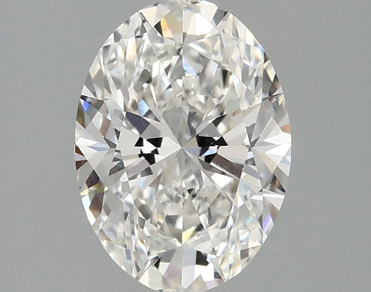 OROLEV Lab Grown Diamond Oval 1.57 Carats - Certification No.763669983