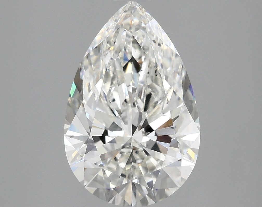 OROLEV Lab Grown Diamond Pear 2.59 Carats - Certification No.773615969