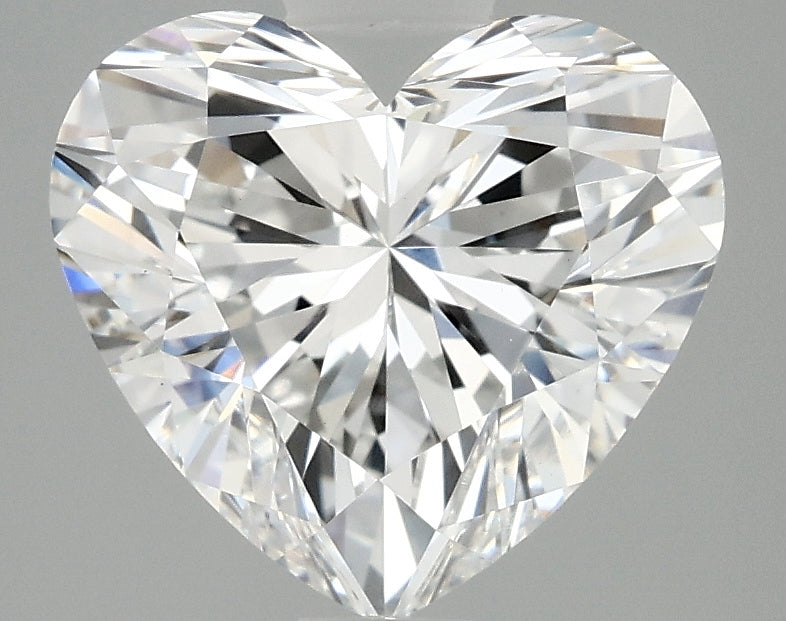 OROLEV Lab Grown Diamond Heart 3.09 Carats - Certification No.719536184
