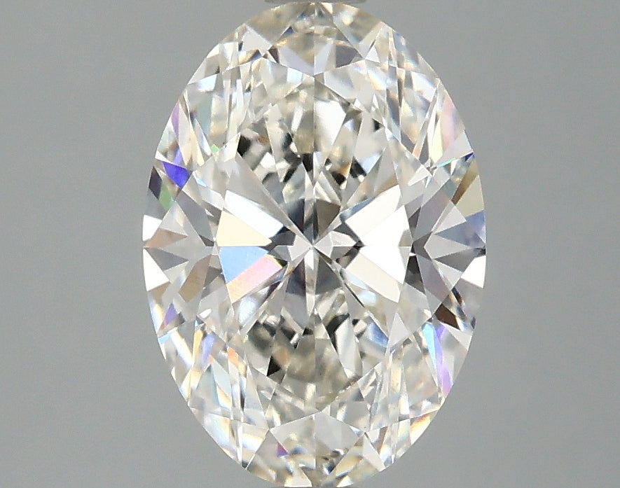 OROLEV Lab Grown Diamond Oval 2.09 Carats - Certification No.762539386