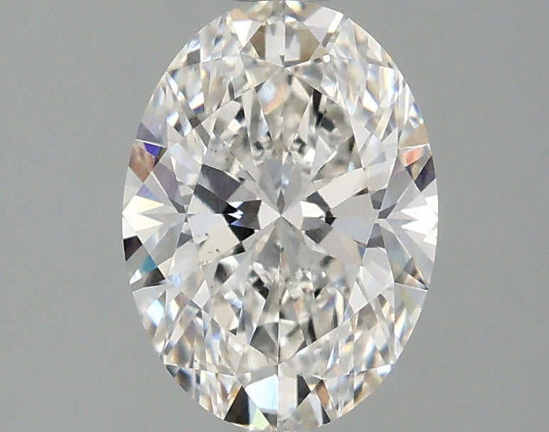 OROLEV Lab Grown Diamond Oval 1.59 Carats - Certification No.762580449