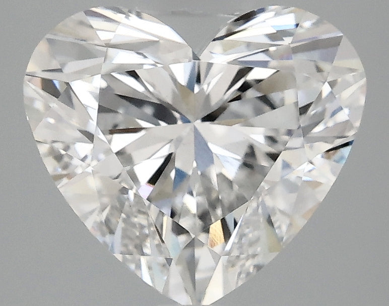 OROLEV Lab Grown Diamond Heart 3.09 Carats - Certification No.715573553
