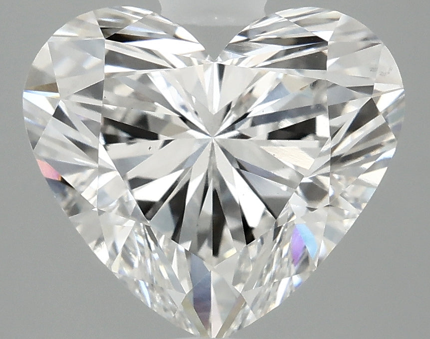 OROLEV Lab Grown Diamond Heart 4.04 Carats - Certification No.713579863