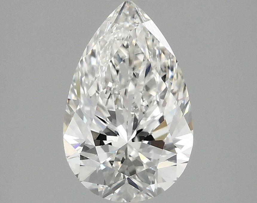 OROLEV Lab Grown Diamond Pear 1.59 Carats - Certification No.756514745