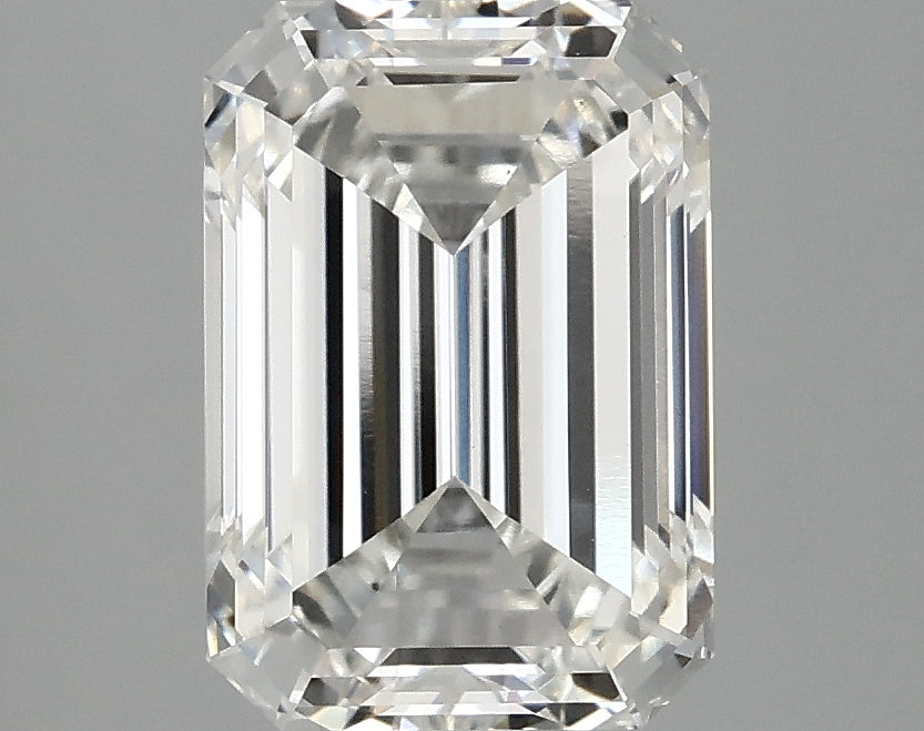 OROLEV Lab Grown Diamond Emerald 3.07 Carats - Certification No.755533071