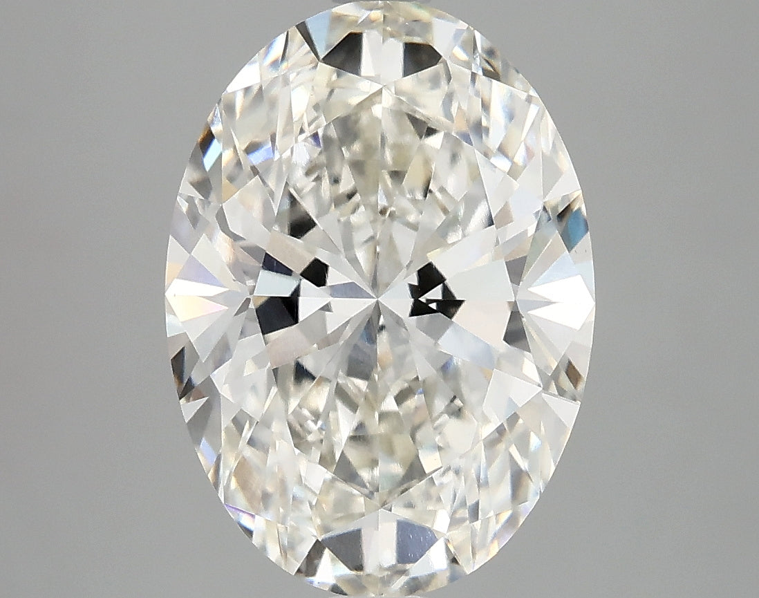 OROLEV Lab Grown Diamond Oval 4.1 Carats - Certification No.784627288