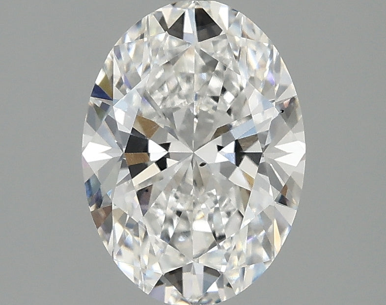 OROLEV Lab Grown Diamond Oval 1.6 Carats - Certification No.776622436