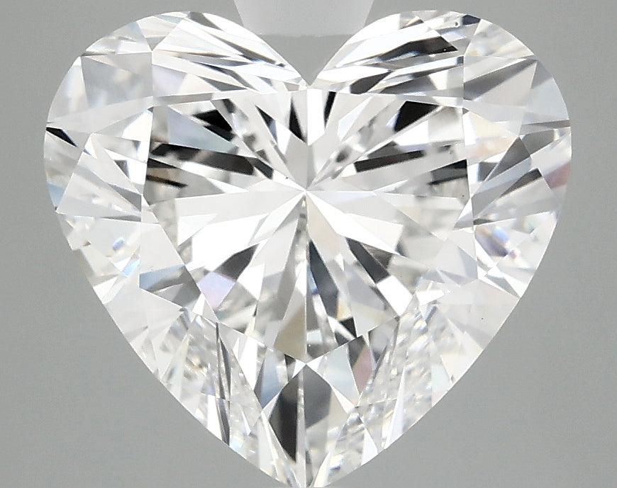 OROLEV Lab Grown Diamond Heart 4.03 Carats - Certification No.715573507