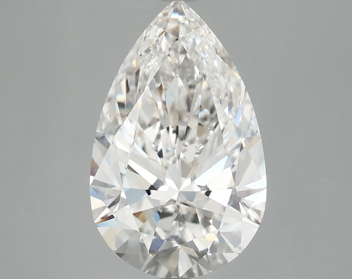 OROLEV Lab Grown Diamond Pear 4.02 Carats - Certification No.797639462