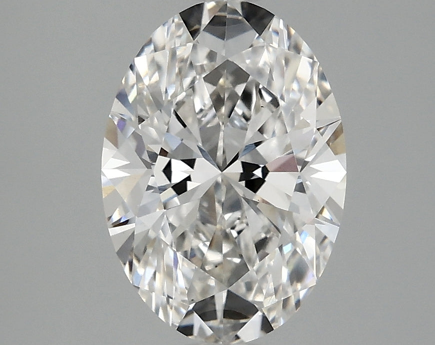 OROLEV Lab Grown Diamond Oval 2.08 Carats - Certification No.762575254
