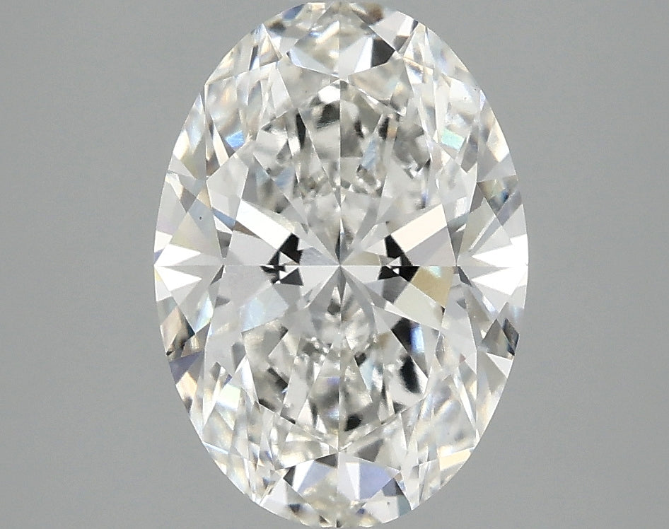 OROLEV Lab Grown Diamond Oval 2.59 Carats - Certification No.762552623