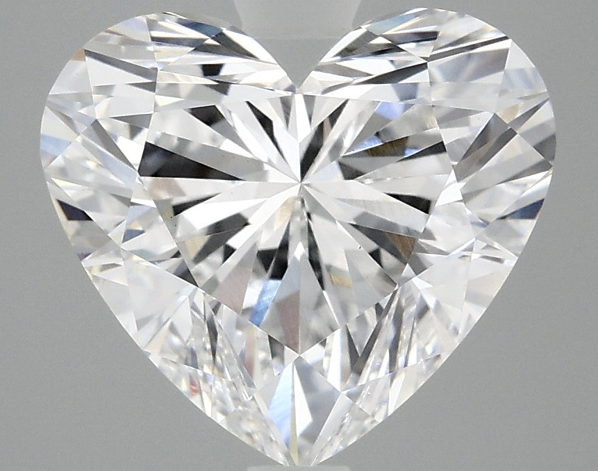 OROLEV Lab Grown Diamond Heart 4.04 Carats - Certification No.710577680