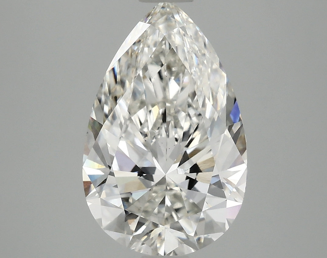 OROLEV Lab Grown Diamond Pear 3.02 Carats - Certification No.728501984