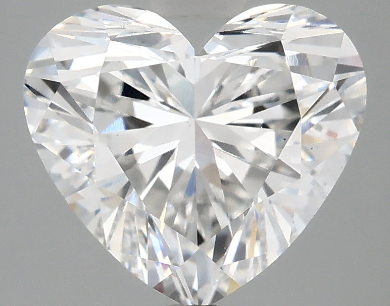 OROLEV Lab Grown Diamond Heart 3.09 Carats - Certification No.717555684
