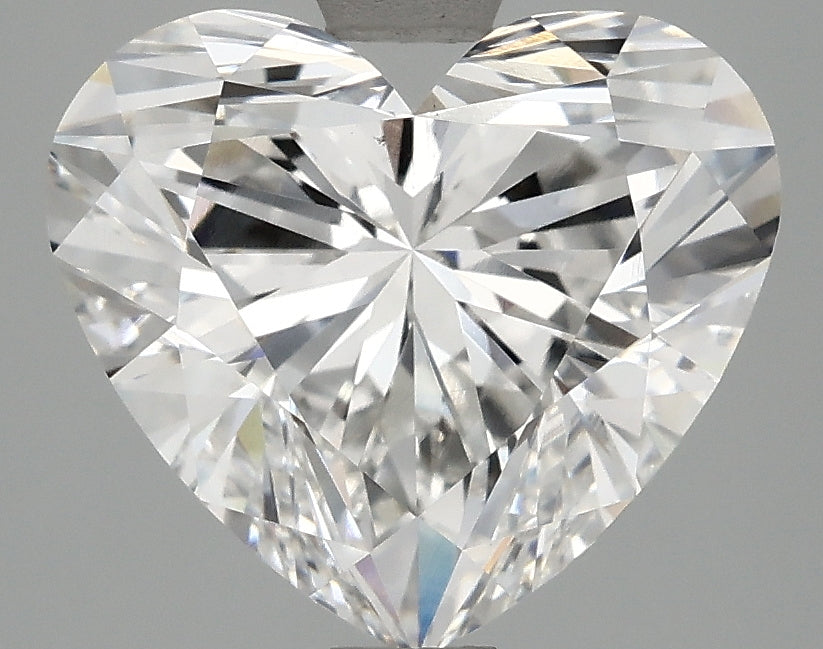 OROLEV Lab Grown Diamond Heart 4.04 Carats - Certification No.720516786