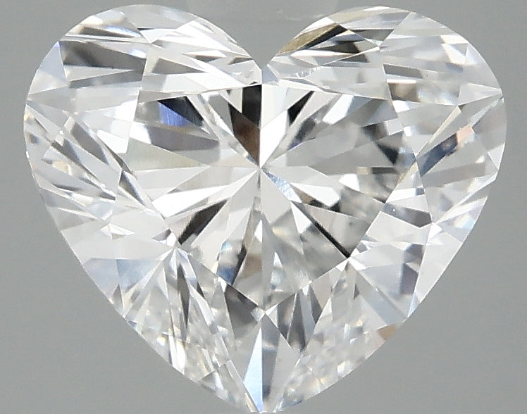 OROLEV Lab Grown Diamond Heart 2.97 Carats - Certification No.709525085