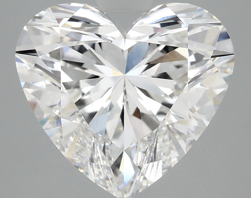 OROLEV Lab Grown Diamond Heart 4.09 Carats - Certification No.710509554