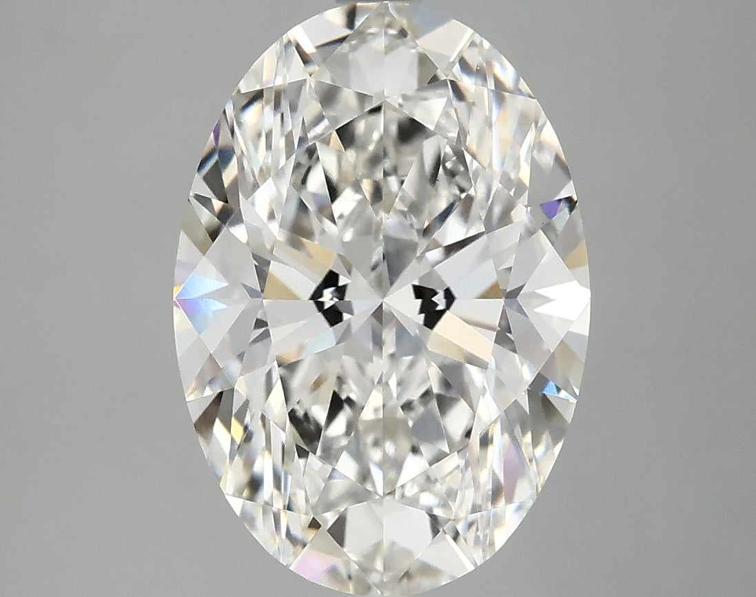 OROLEV Lab Grown Diamond Oval 4 Carats - Certification No.798606947