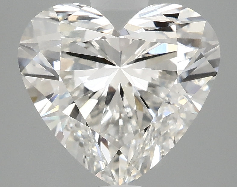 OROLEV Lab Grown Diamond Heart 3.02 Carats - Certification No.711501870