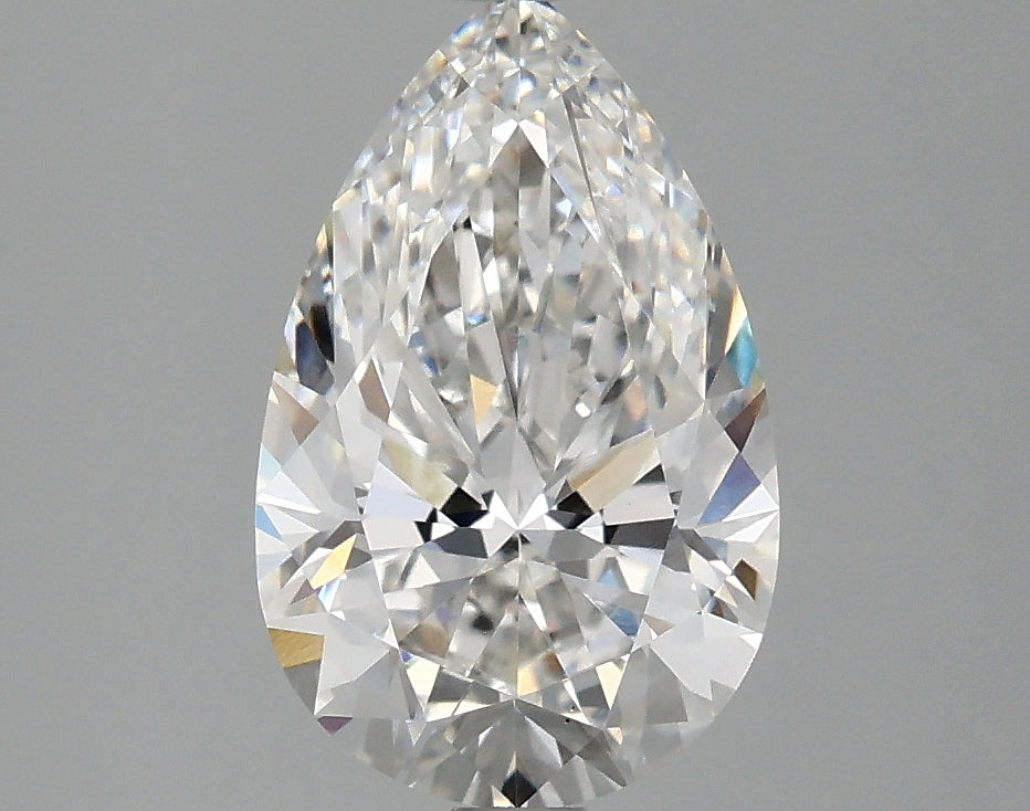 OROLEV Lab Grown Diamond Pear 2.1 Carats - Certification No.772693165