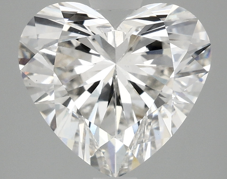 OROLEV Lab Grown Diamond Heart 3.03 Carats - Certification No.715501428