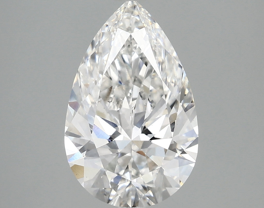 OROLEV Lab Grown Diamond Pear 2.59 Carats - Certification No.778677654