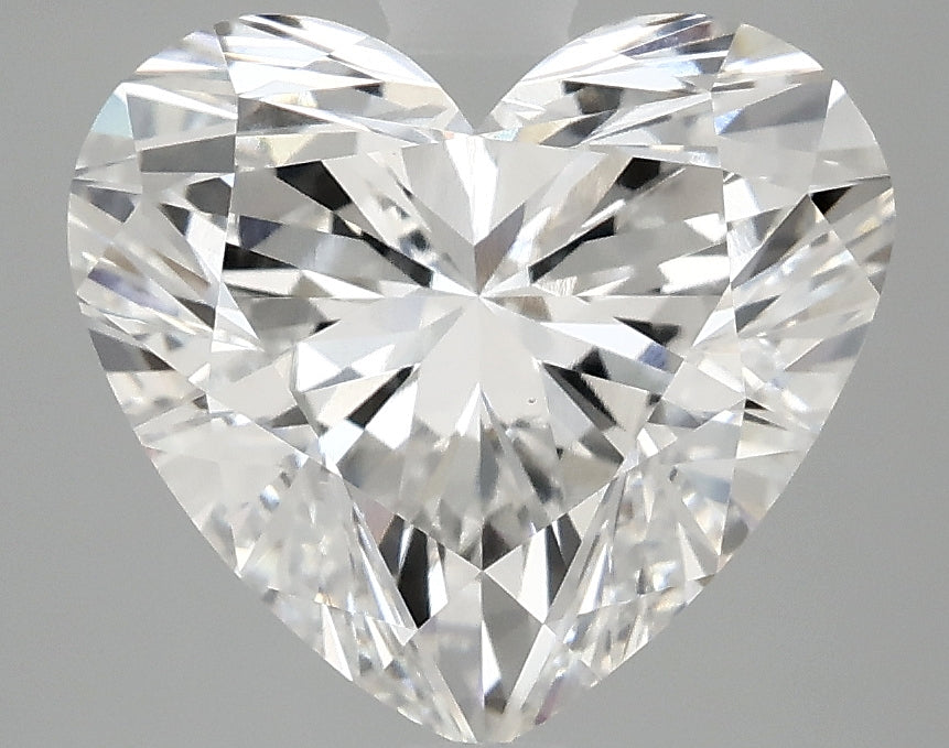 OROLEV Lab Grown Diamond Heart 4.03 Carats - Certification No.720522754