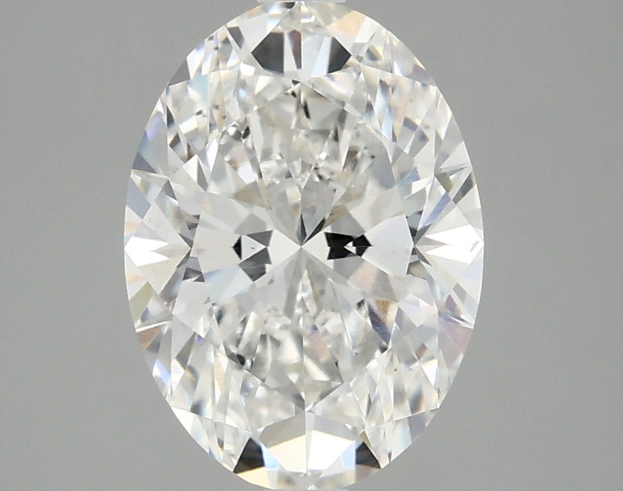 OROLEV Lab Grown Diamond Oval 2.55 Carats - Certification No.766682067