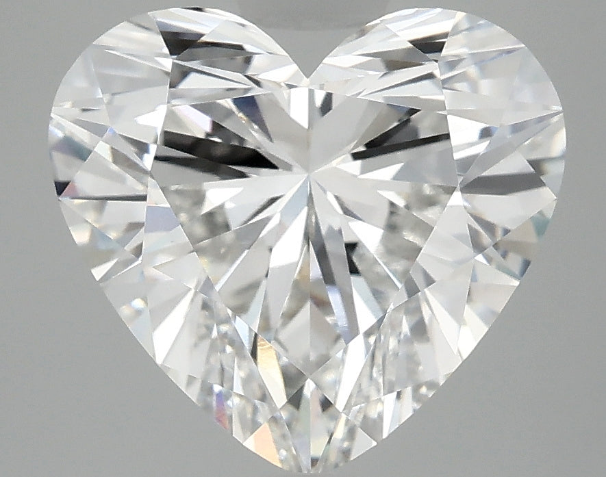 OROLEV Lab Grown Diamond Heart 4.06 Carats - Certification No.713515042