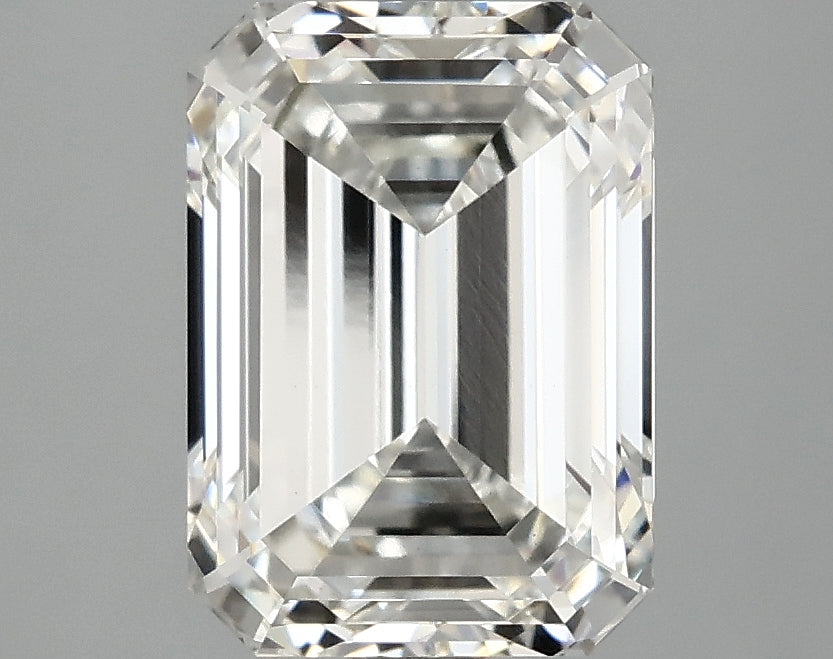 OROLEV Lab Grown Diamond Emerald 3.09 Carats - Certification No.747592468