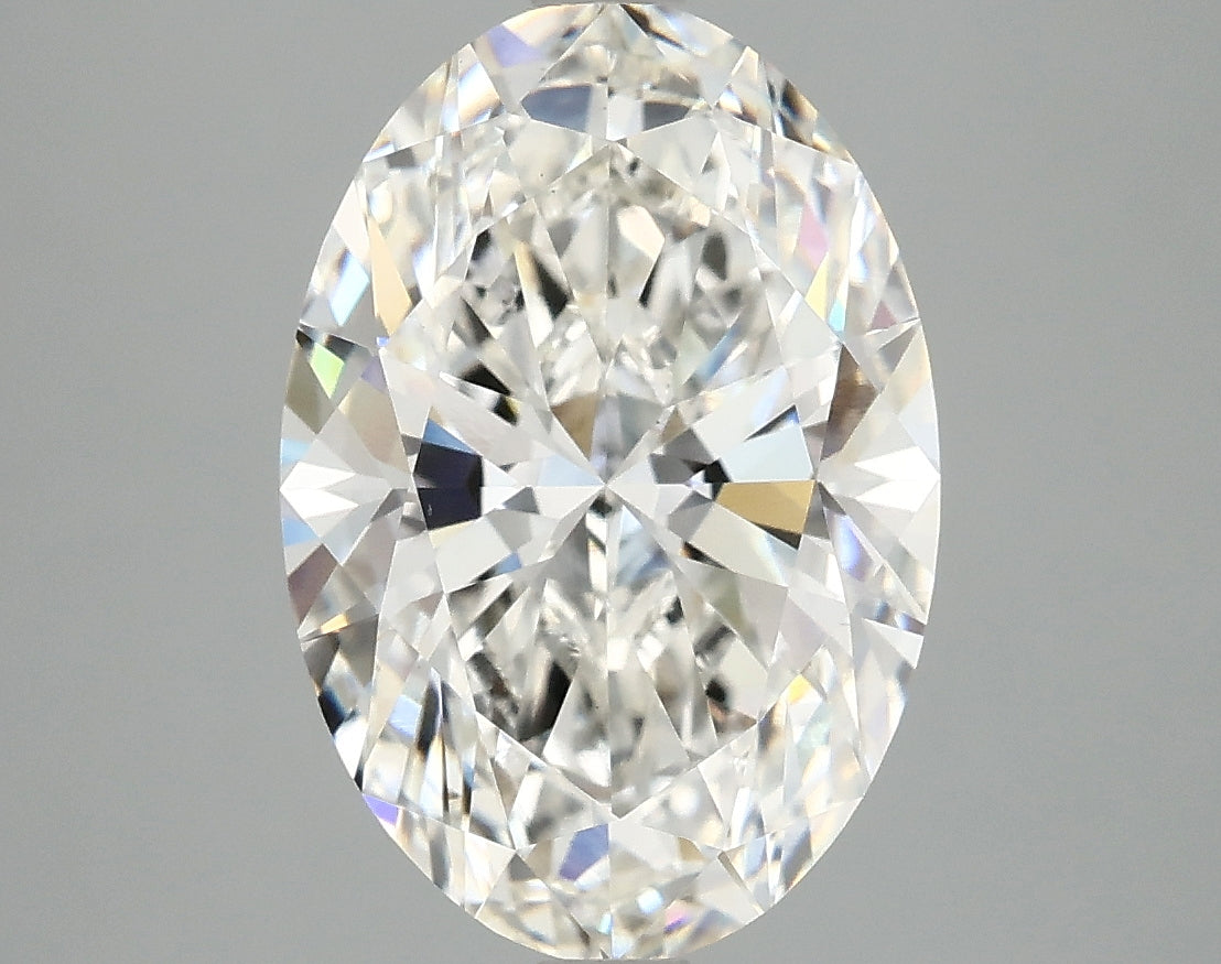 OROLEV Lab Grown Diamond Oval 4.04 Carats - Certification No.798602755