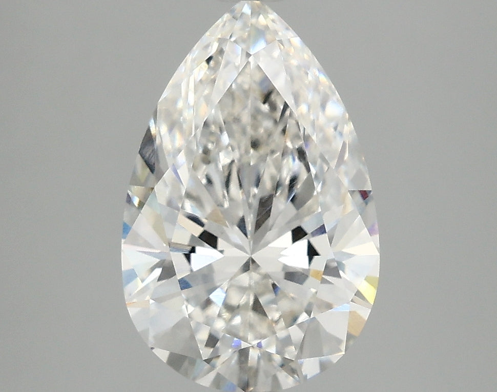 OROLEV Lab Grown Diamond Pear 2.51 Carats - Certification No.764613901