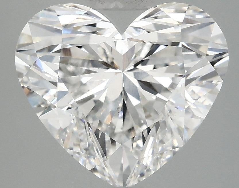 OROLEV Lab Grown Diamond Heart 4.1 Carats - Certification No.712546678