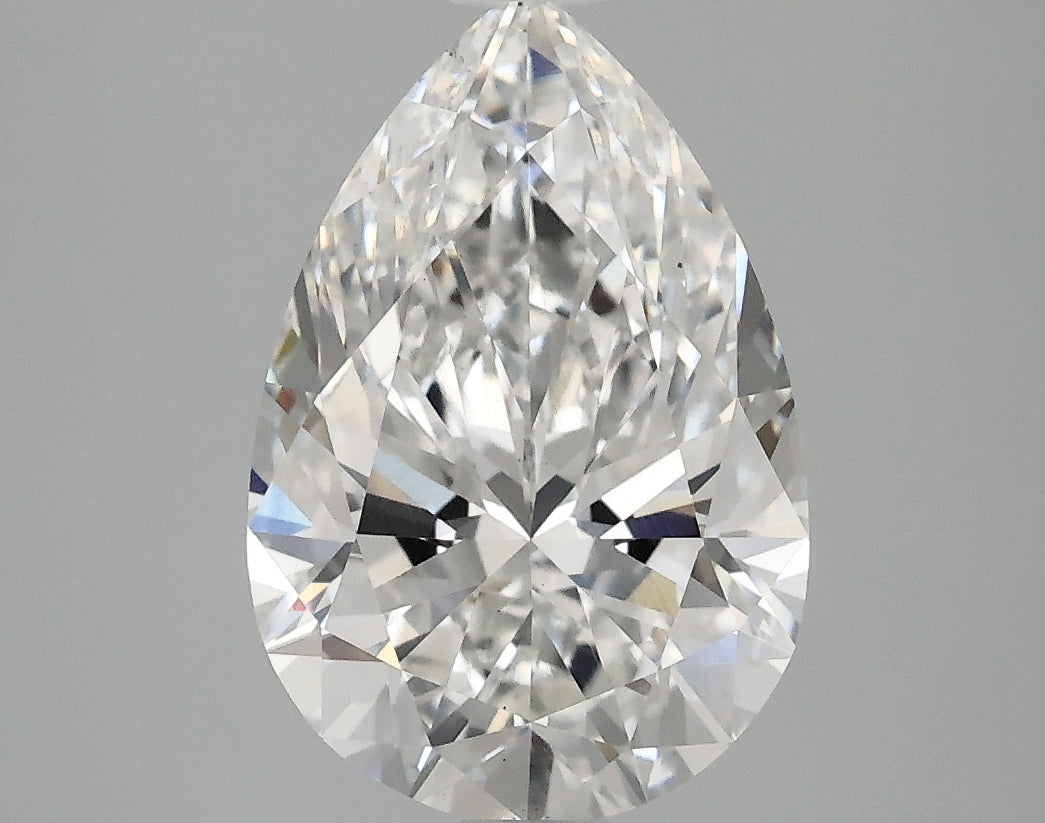 OROLEV Lab Grown Diamond Pear 3.1 Carats - Certification No.728505747