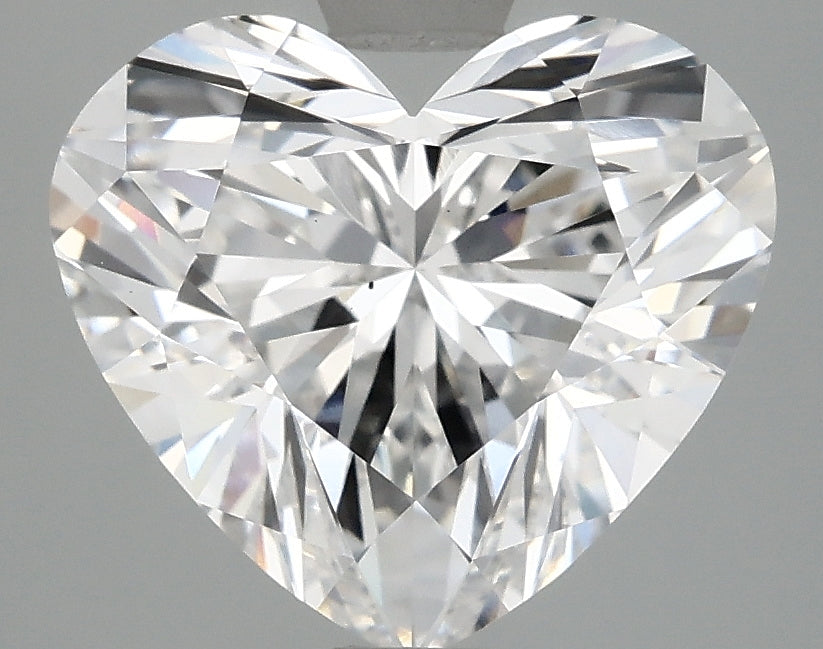 OROLEV Lab Grown Diamond Heart 3.1 Carats - Certification No.715556205