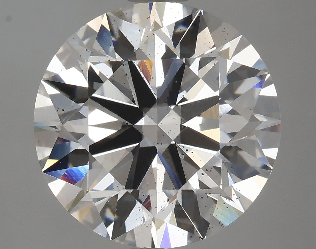 OROLEV Lab Grown Diamond Round Brilliant 3.9 Carats - Certification No.615346836