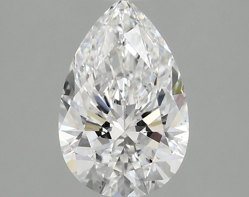 OROLEV Lab Grown Diamond Pear 1.59 Carats - Certification No.774614627