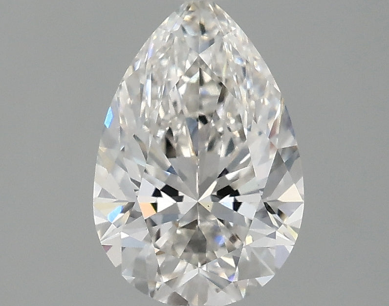OROLEV Lab Grown Diamond Pear 1.55 Carats - Certification No.774630657