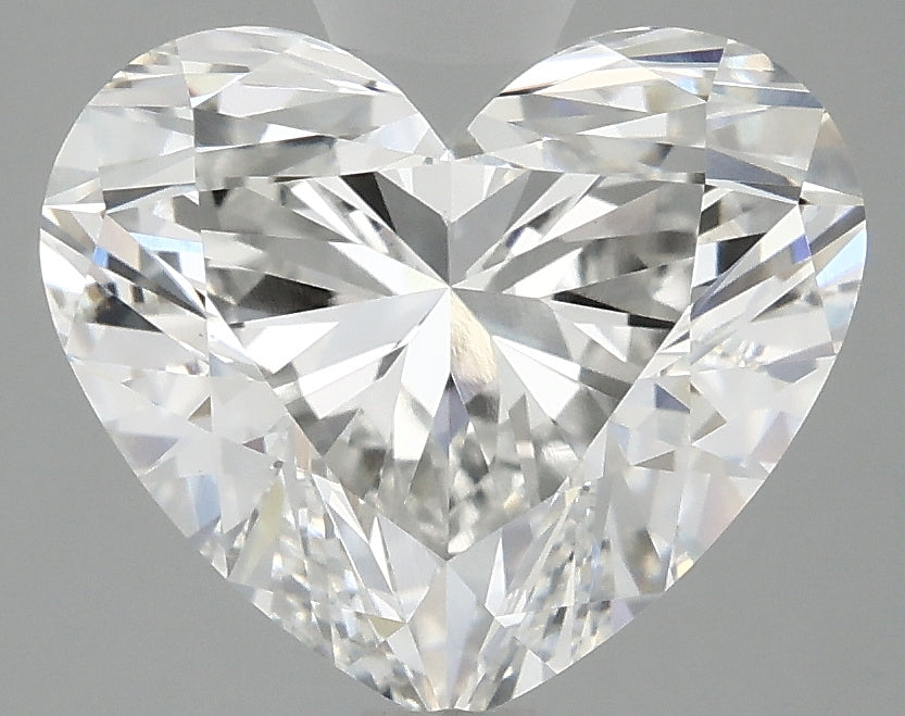 OROLEV Lab Grown Diamond Heart 4.06 Carats - Certification No.712560607