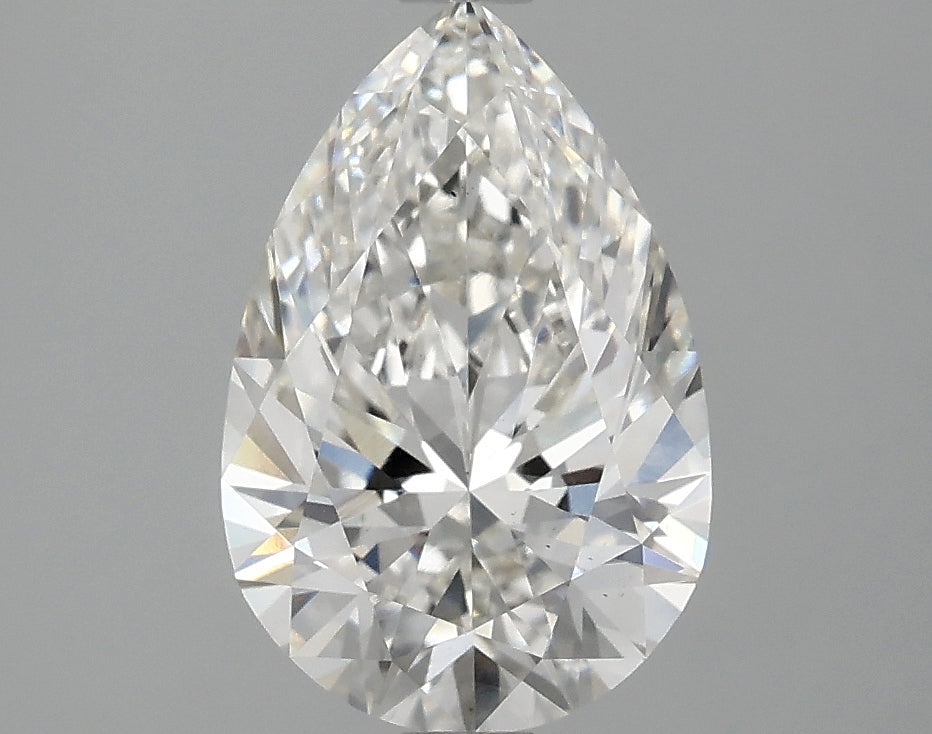 OROLEV Lab Grown Diamond Pear 2.1 Carats - Certification No.733504382