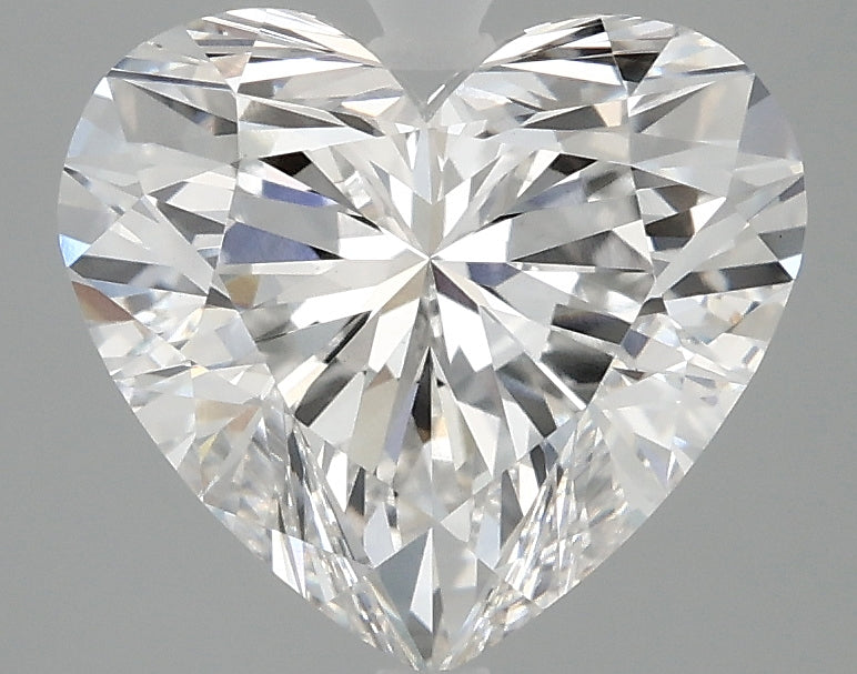 OROLEV Lab Grown Diamond Heart 3.1 Carats - Certification No.717539895