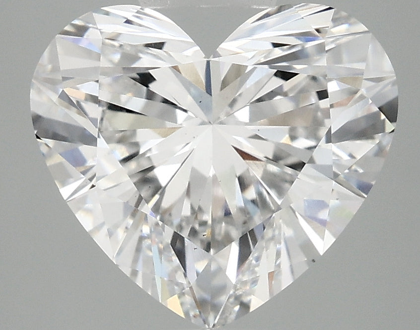 OROLEV Lab Grown Diamond Heart 3.81 Carats - Certification No.720572728