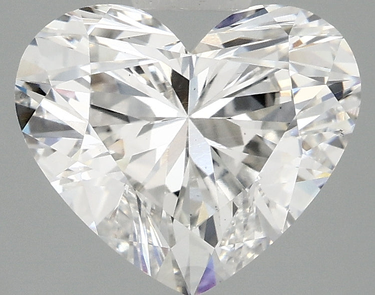 OROLEV Lab Grown Diamond Heart 3.04 Carats - Certification No.710513626