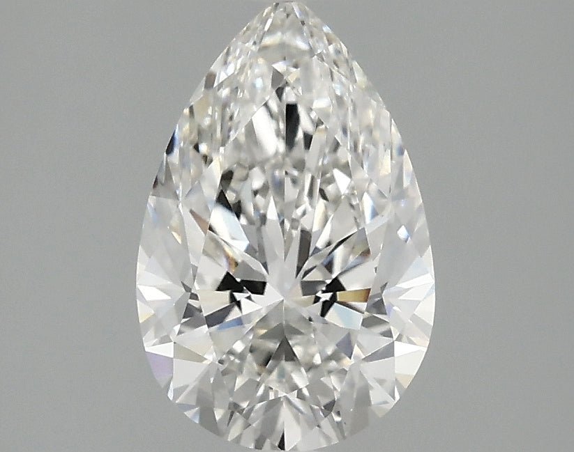 OROLEV Lab Grown Diamond Pear 1.5 Carats - Certification No.797621004